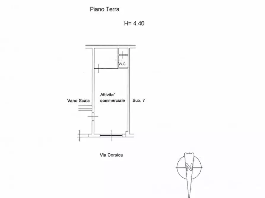 Immagine 4 di Locale commerciale in vendita  in Via Corsica, 19 a Caltanissetta