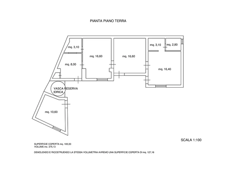 Immagine 11 di Villa in vendita  in Via Gaetano Donizetti, 5 a San Cataldo