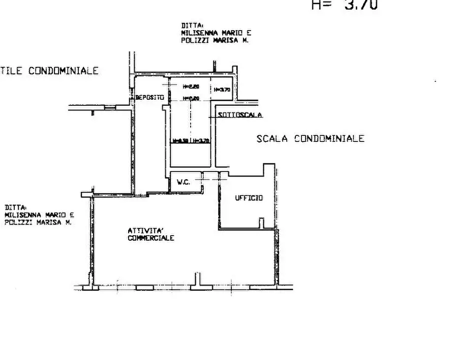 Immagine 8 di Locale commerciale in vendita  in Via Amico Valenti G, 25 a Caltanissetta