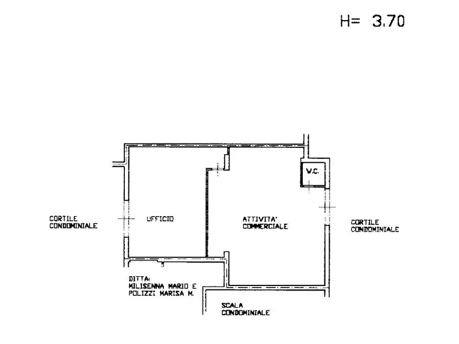 Immagine 10 di Locale commerciale in vendita  in Via Amico Valenti G, 35 a Caltanissetta