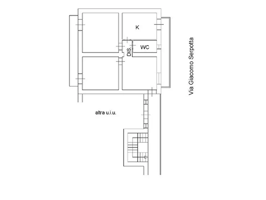 Immagine 10 di Appartamento in vendita  in Via Giacomo Serpotta, 5 a Caltanissetta