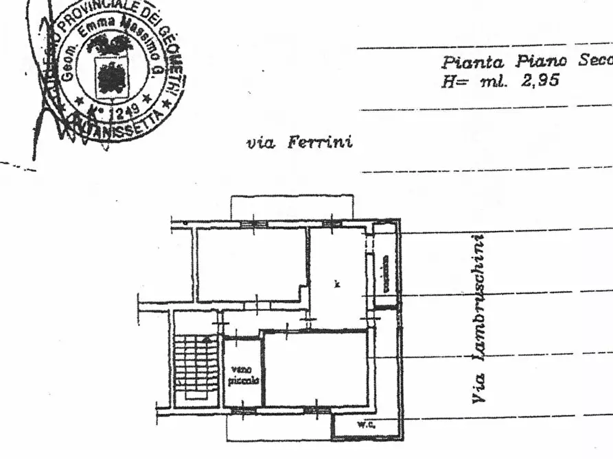 Immagine 11 di Appartamento in vendita  in Via S. Leonardo, 15 a San Cataldo