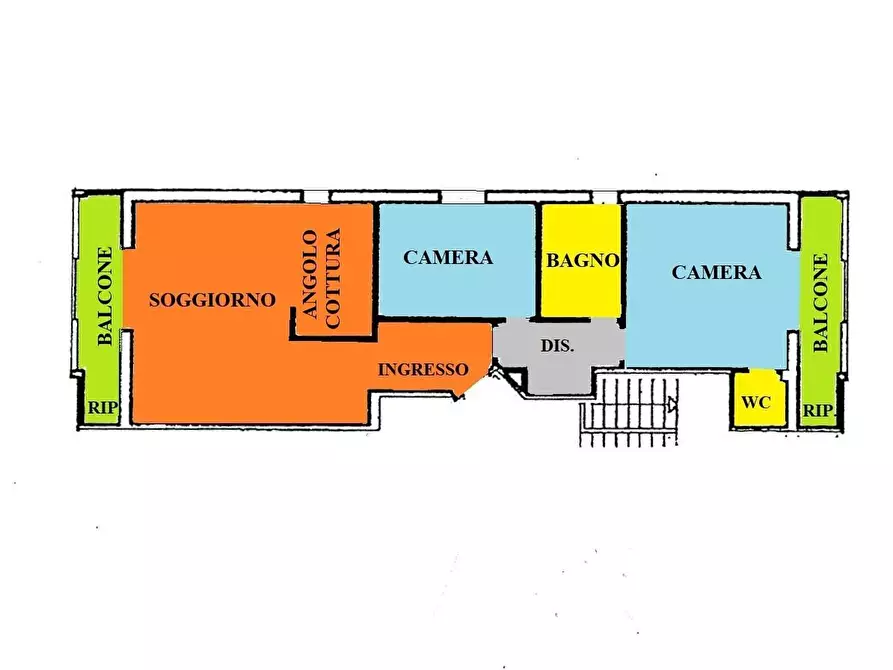 Immagine 1 di Attico in vendita  in Via Piave a Cadeo
