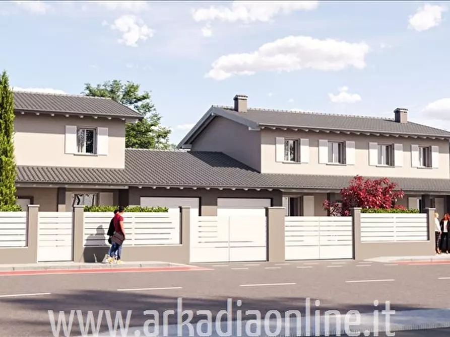 Immagine 3 di Villetta a schiera in vendita  in VIA BARTALI a Gossolengo