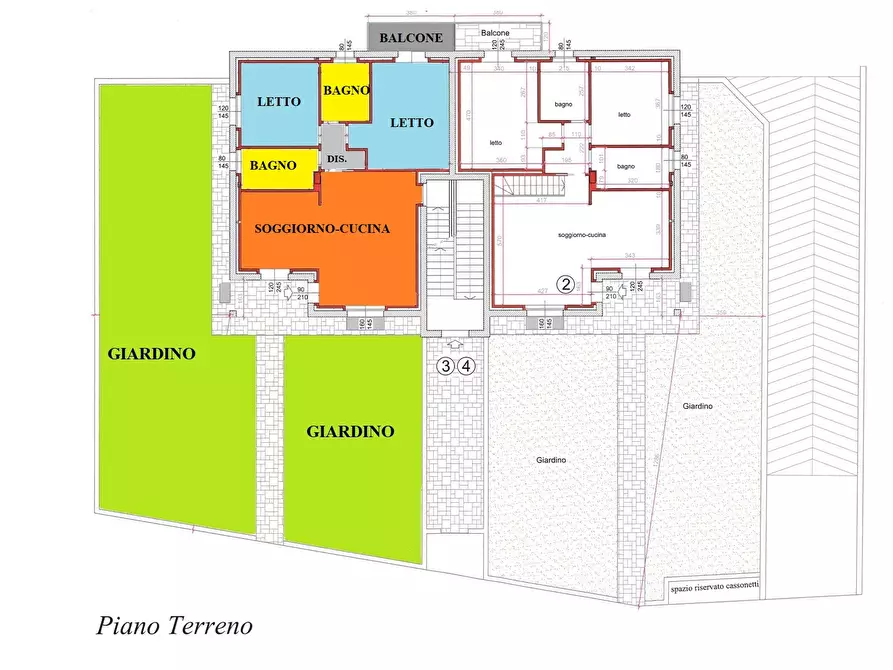 Immagine 8 di Appartamento in vendita  in Via Gino Bartali a Gossolengo