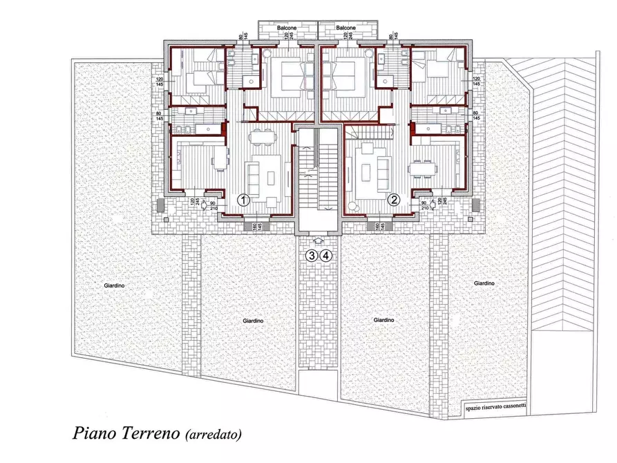 Immagine 9 di Appartamento in vendita  in Via Gino Bartali a Gossolengo