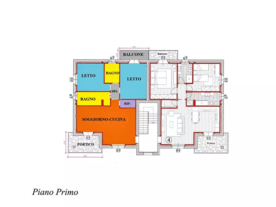 Immagine 9 di Appartamento in vendita  in Via Gino Bartali a Gossolengo