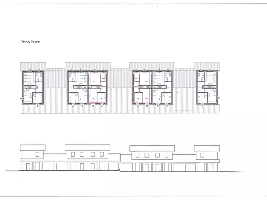 Immagine 8 di Villetta a schiera in vendita  in VIA BARTALI a Gossolengo