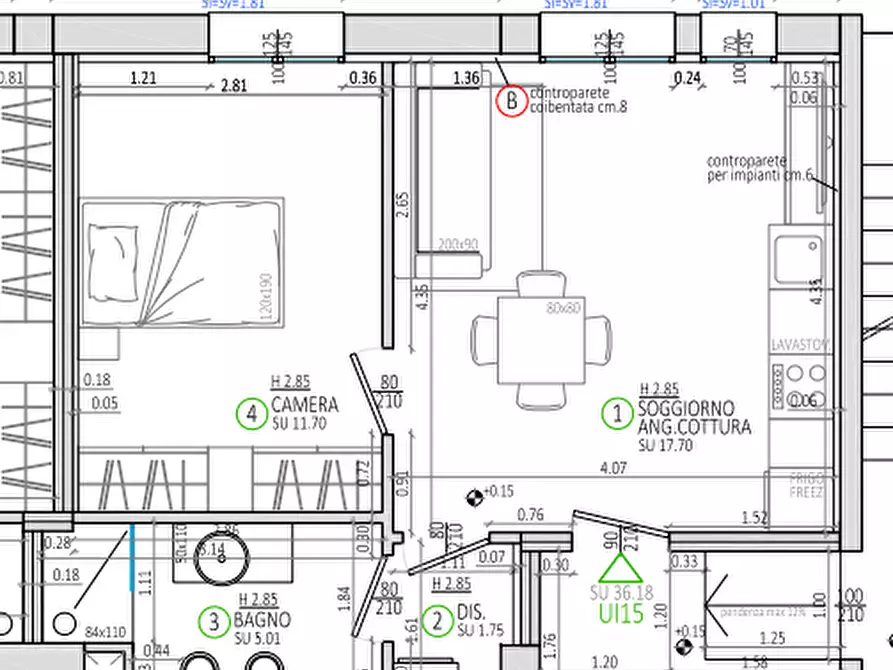Immagine 12 di Appartamento in affitto  in Via Martin Luther King, 38/3 a Bologna