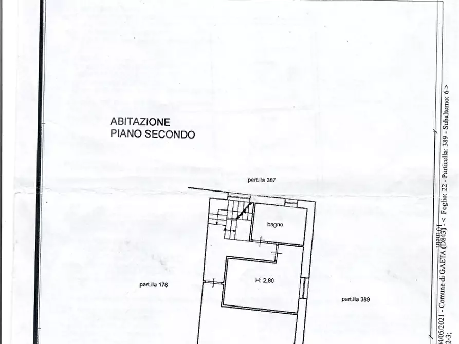 Immagine 25 di Appartamento in vendita  in Via Sant'Agostino, 19 a Gaeta