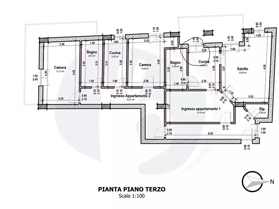 Immagine 17 di Appartamento in vendita  in Via Enna a Siracusa