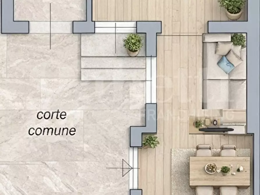 Immagine 6 di Appartamento in vendita  in Via SOTTOMARINA- STRADA SAN MARCO, 00 a Chioggia