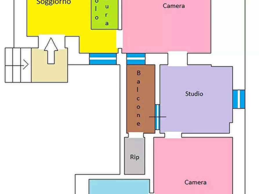 Immagine 17 di Appartamento in vendita  in Vicolo dell' Arpia, 18 a Sezze