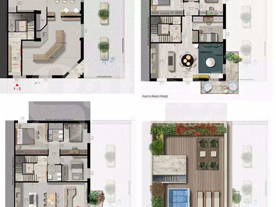 Immagine 7 di Palazzo in vendita  in Piazza Lemmetti a Camaiore