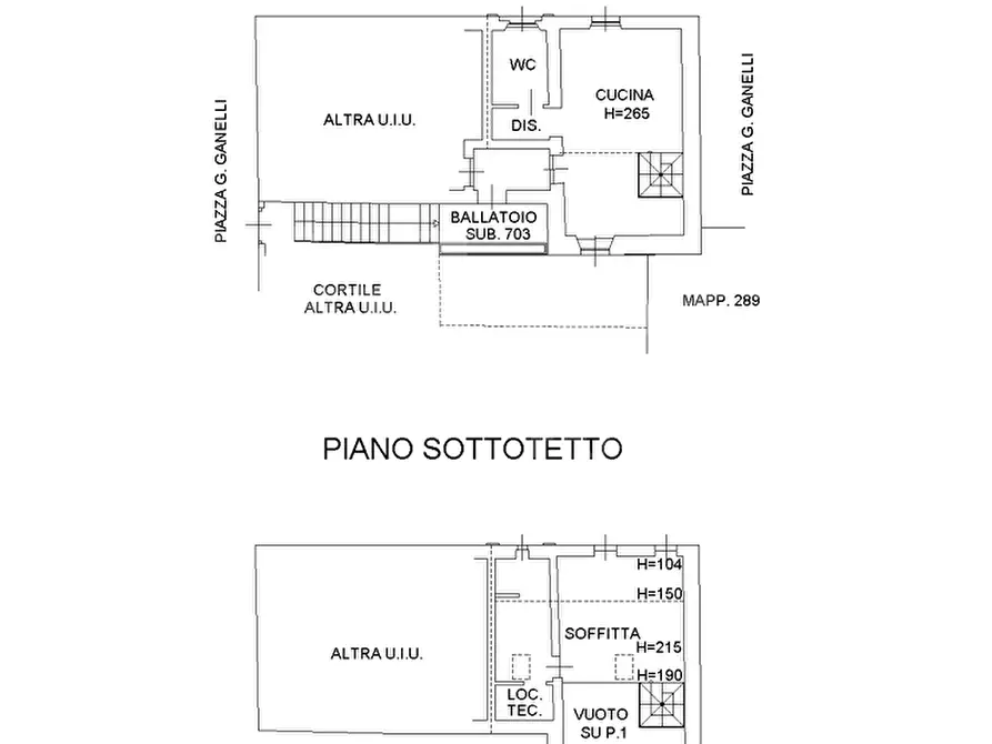 Immagine 22 di Palazzo in vendita  in Piazzale GANELLI, 3 a Codogno