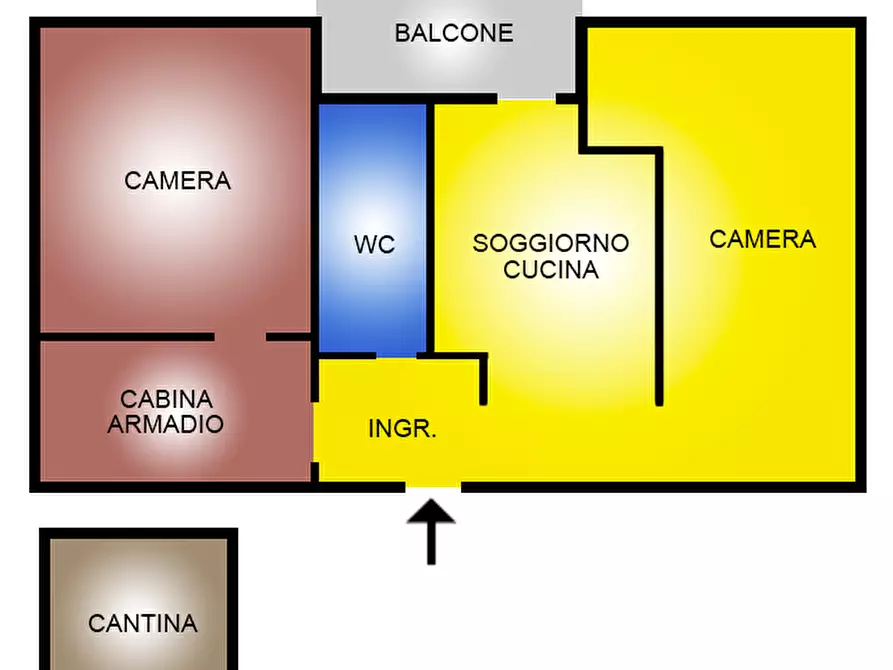 Immagine 14 di Appartamento in vendita  in Via Novara, 30 a Abbiategrasso