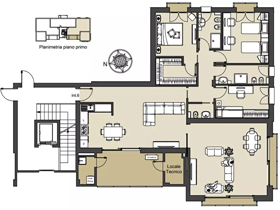 Immagine 7 di Appartamento in vendita  in Via Dell'Ingegneria a Perugia
