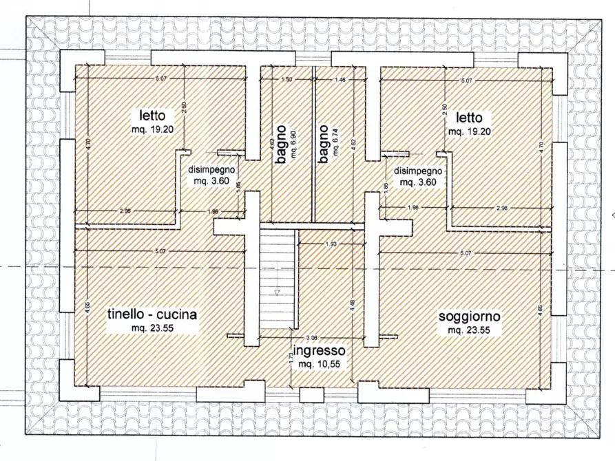 Immagine 42 di Casa bifamiliare in vendita  in Via Pesca, 1 a Posta Fibreno