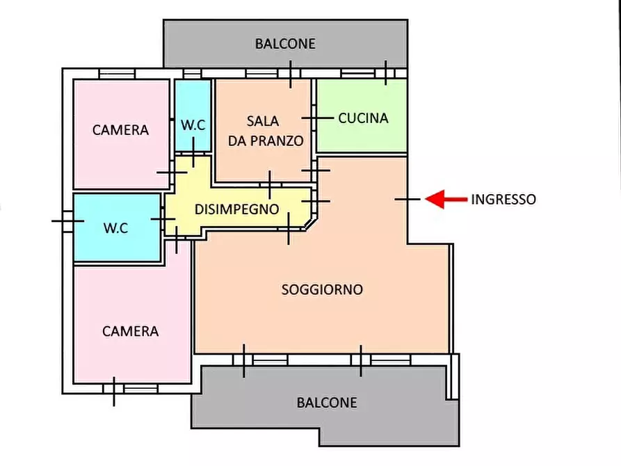 Immagine 15 di Appartamento in vendita  in Via Girolamo Calvanese, 7 a Foggia