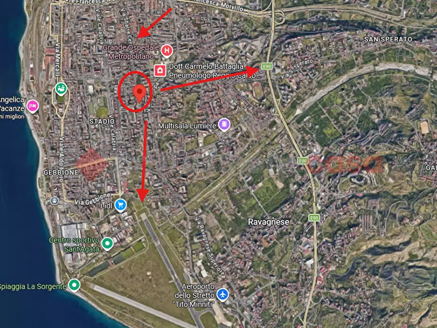 Immagine 3 di Palazzo in vendita  in Via sbarre centrali, 327/b a Reggio Di Calabria