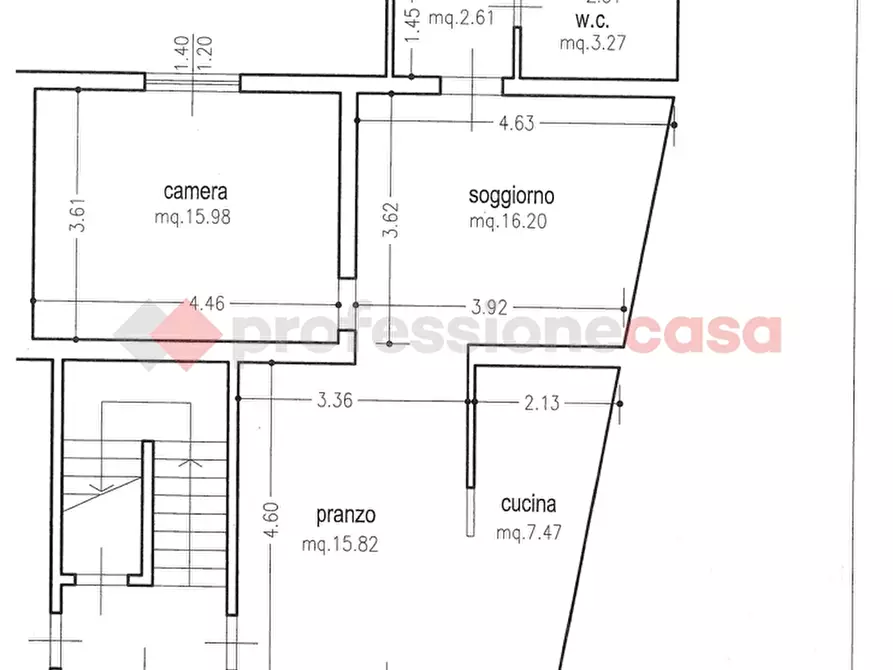 Immagine 3 di Appartamento in vendita  in Via della Repubblica a Castelfiorentino