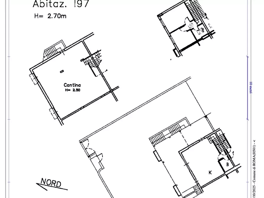 Immagine 40 di Casa quadrifamiliare in vendita  in Via Ermanno Wolf Ferrari, 169 a Roma