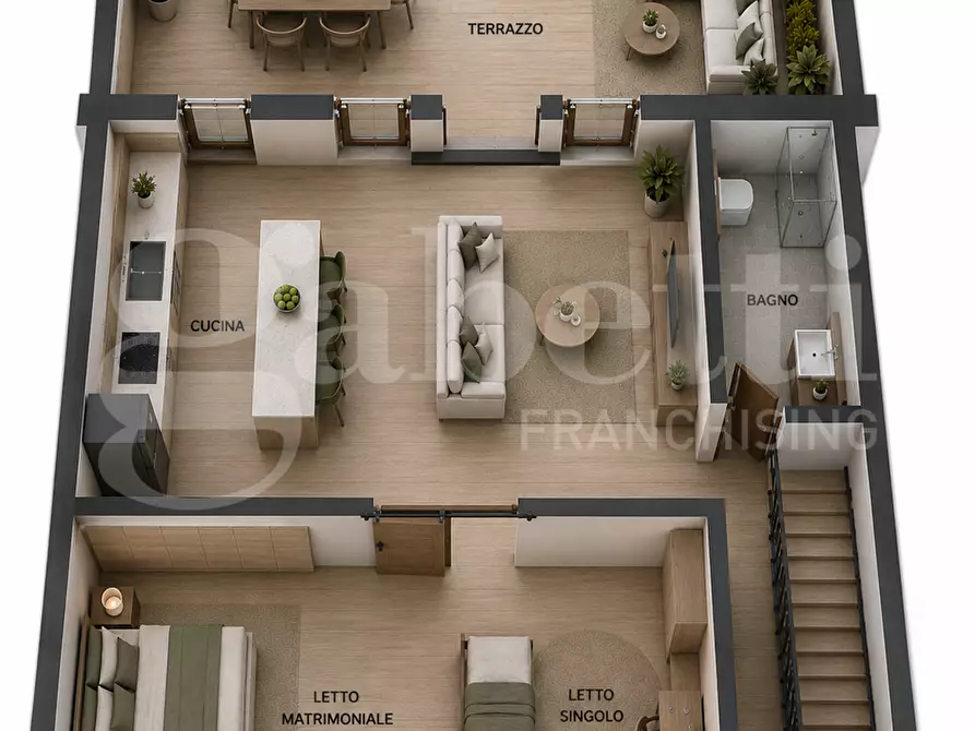 Immagine 17 di Appartamento in vendita  in Via ISOLA VERDE - VIA BACUCCO, 00 a Chioggia