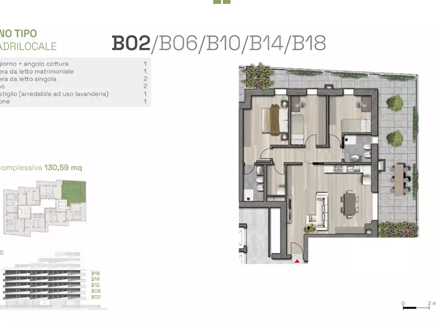 Immagine 12 di Appartamento in vendita  in Via Toscana, 136 a Bologna