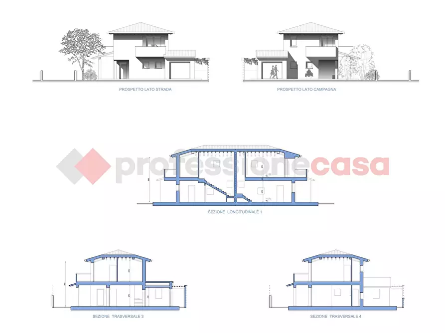 Immagine 8 di Villa in vendita  in Via Antonio Meucci, 3/B a Lamporecchio