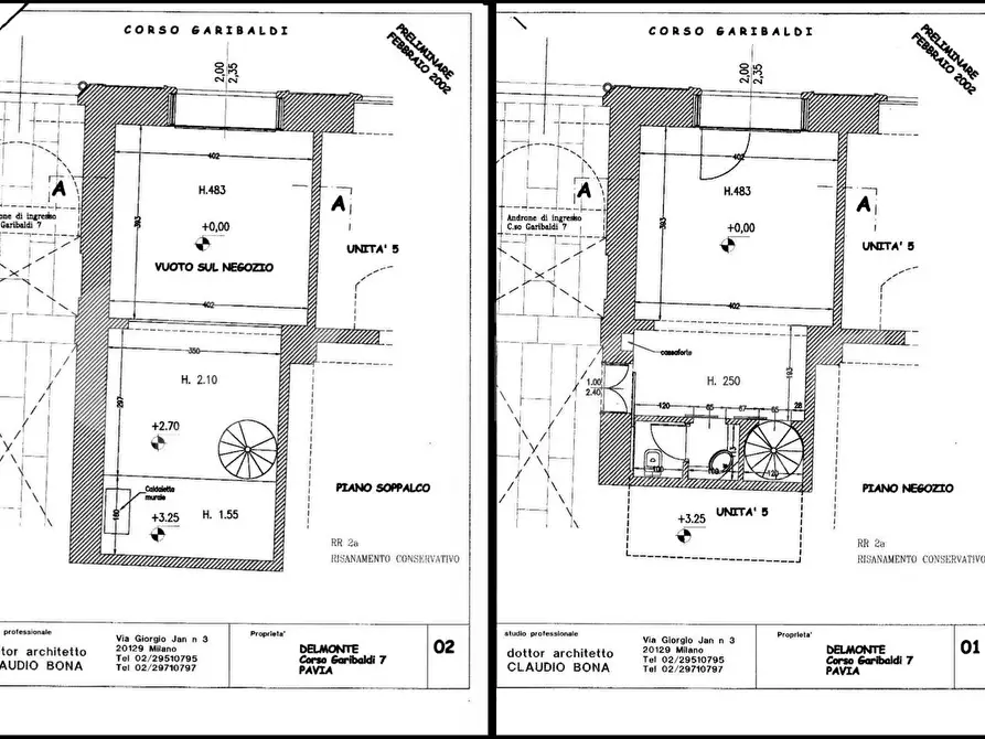 Immagine 2 di Negozio in vendita  in Corso GARIBALDI, 7A a Pavia