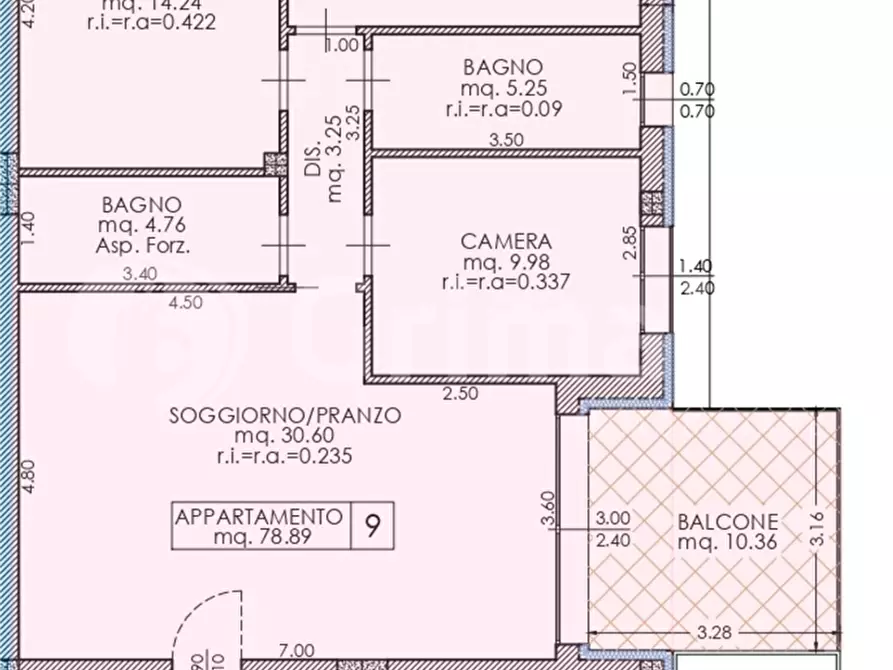 Immagine 5 di Appartamento in vendita  in Via Calabria, 36 a Cervia