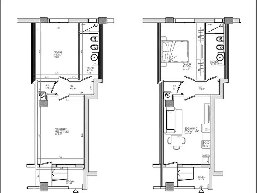 Immagine 5 di Appartamento in vendita  in Via Martin Luther King, 51 a Bologna