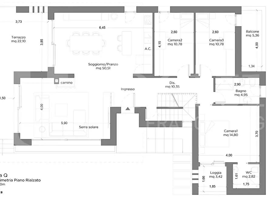 Immagine 41 di Villa in vendita  in Vicolo Del Conte, 70 a Roma