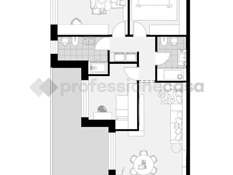 Immagine 44 di Appartamento in vendita  in Via Rotabile San Francesco, snc a Anagni