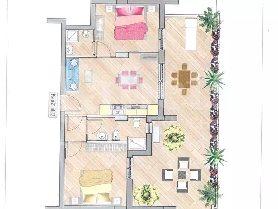 Immagine 23 di Appartamento in vendita  in Via Isonzo, snc a Tortoreto