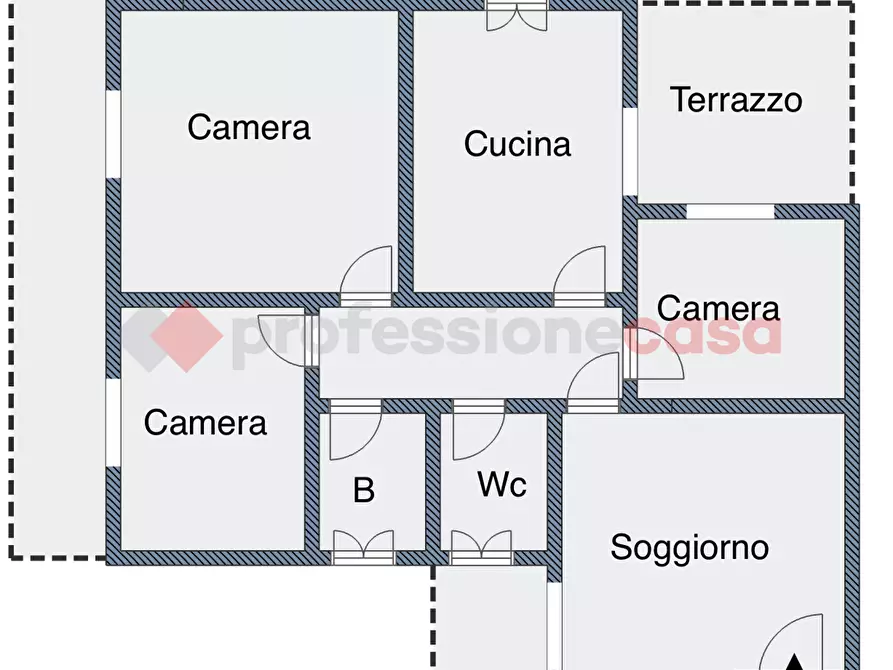 Immagine 17 di Appartamento in vendita  in Corso Europa, snc a Acerra