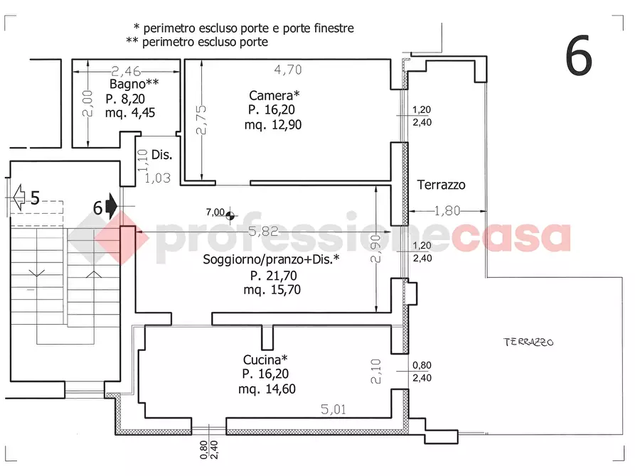 Immagine 5 di Appartamento in vendita  in Via vittorio niccoli a Castelfiorentino