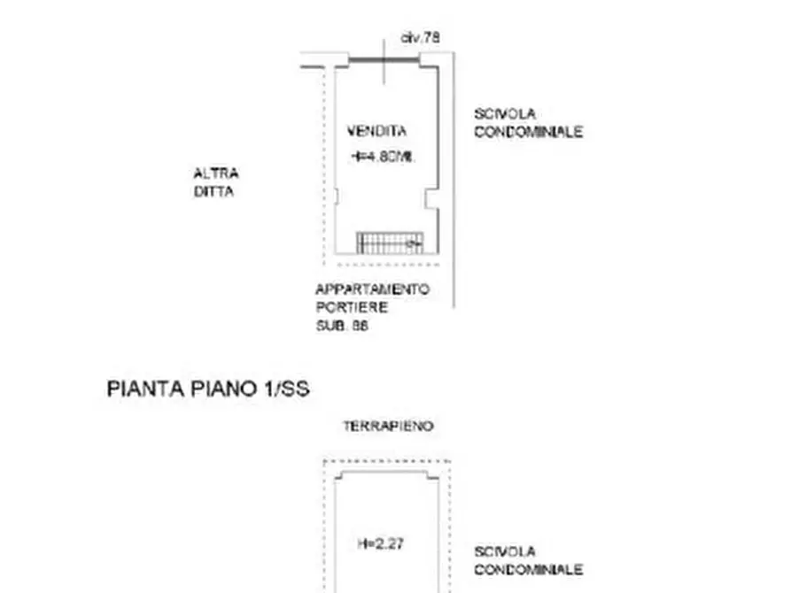 Immagine 4 di Negozio in vendita  in Piazza Carlo Alberto, 78 a Catania