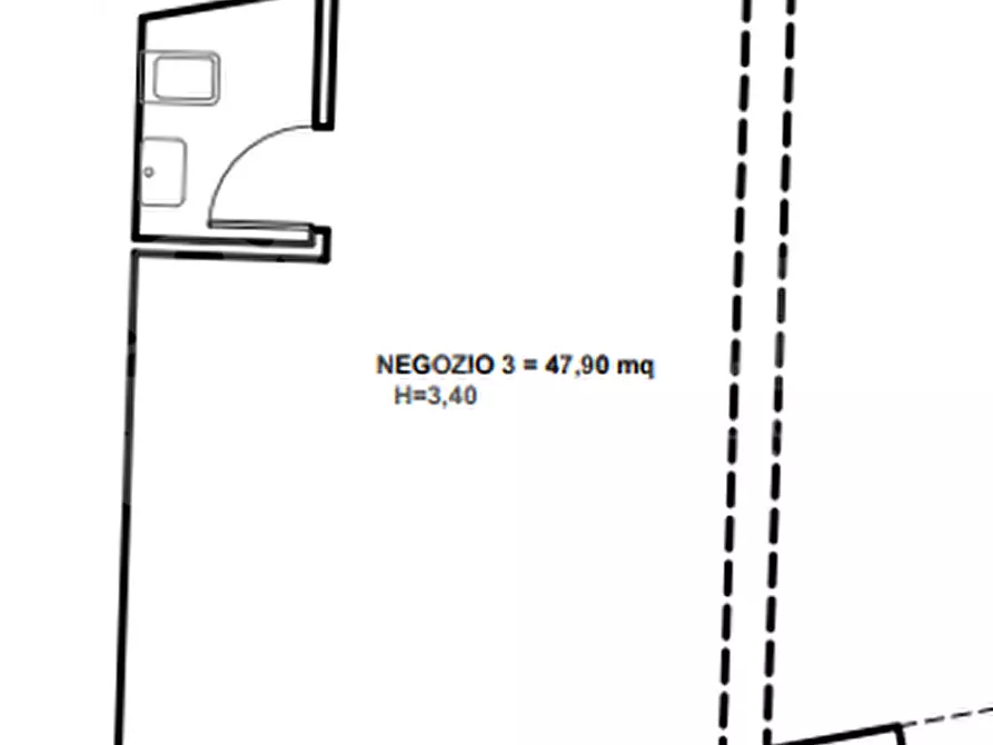Immagine 5 di Negozio in vendita  in Via Castiglione, 91 a Bologna