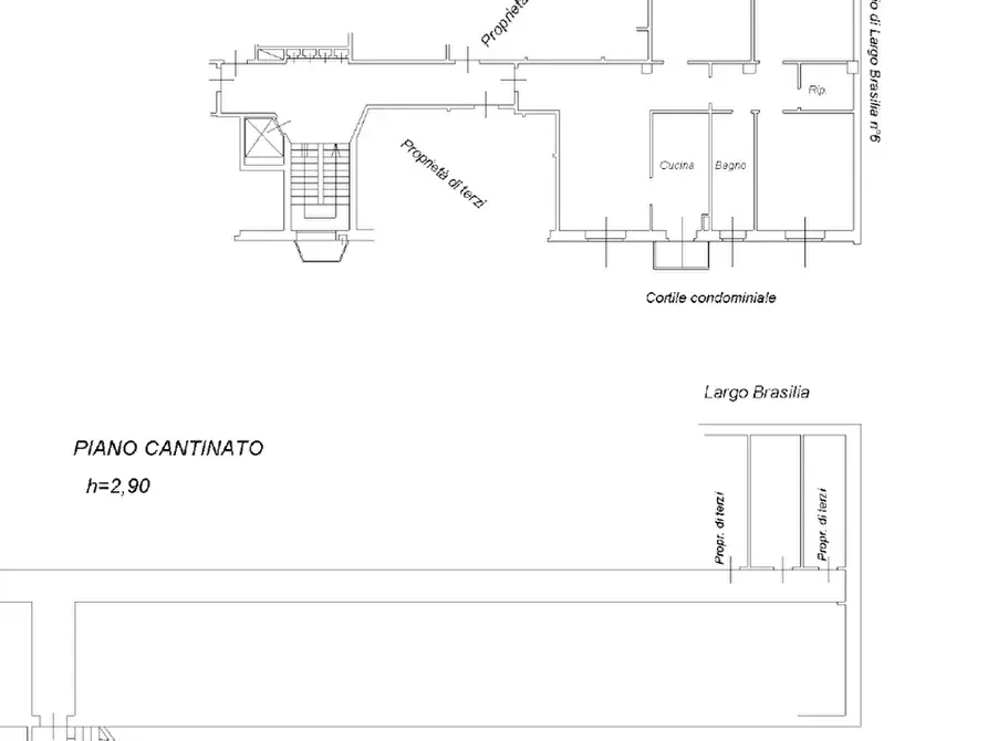 Immagine 50 di Appartamento in vendita  in Largo Brasilia, 4 a Milano