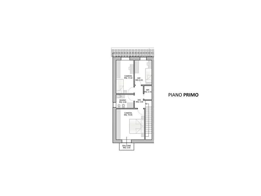 Immagine 6 di Villetta a schiera in vendita  in Via Torconca a San Giovanni In Marignano