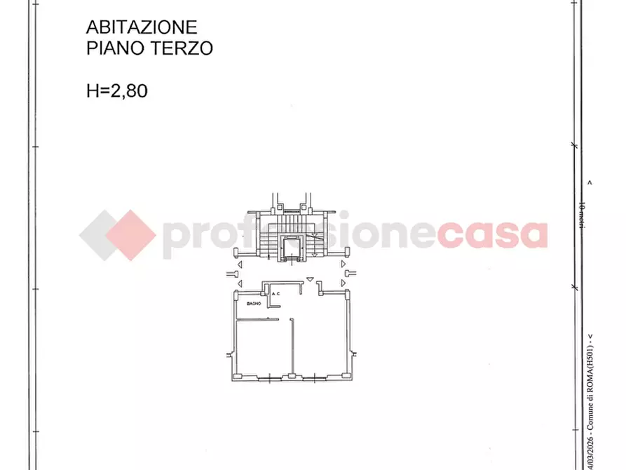 Immagine 15 di Appartamento in vendita  in Via Monsignor Pietro Orsi a Roma