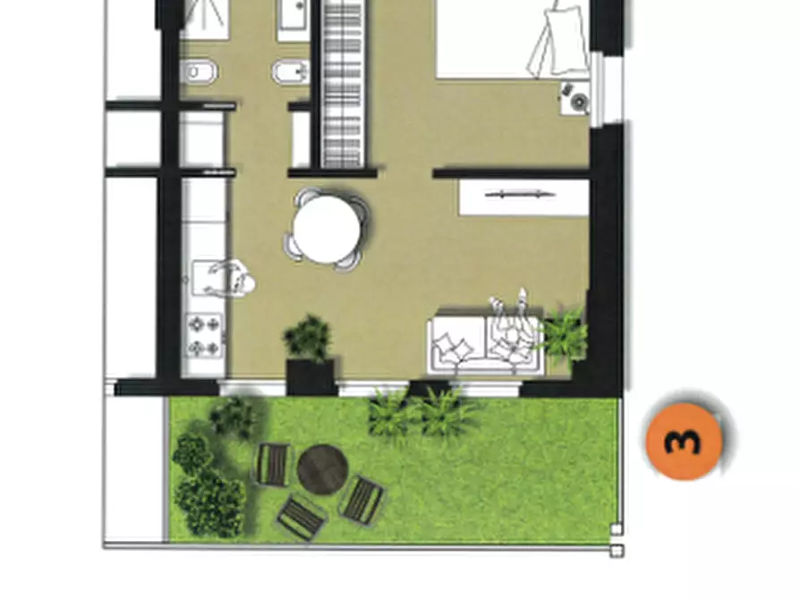 Immagine 4 di Appartamento in vendita  in Via Emilio Zago, 8 a Bologna