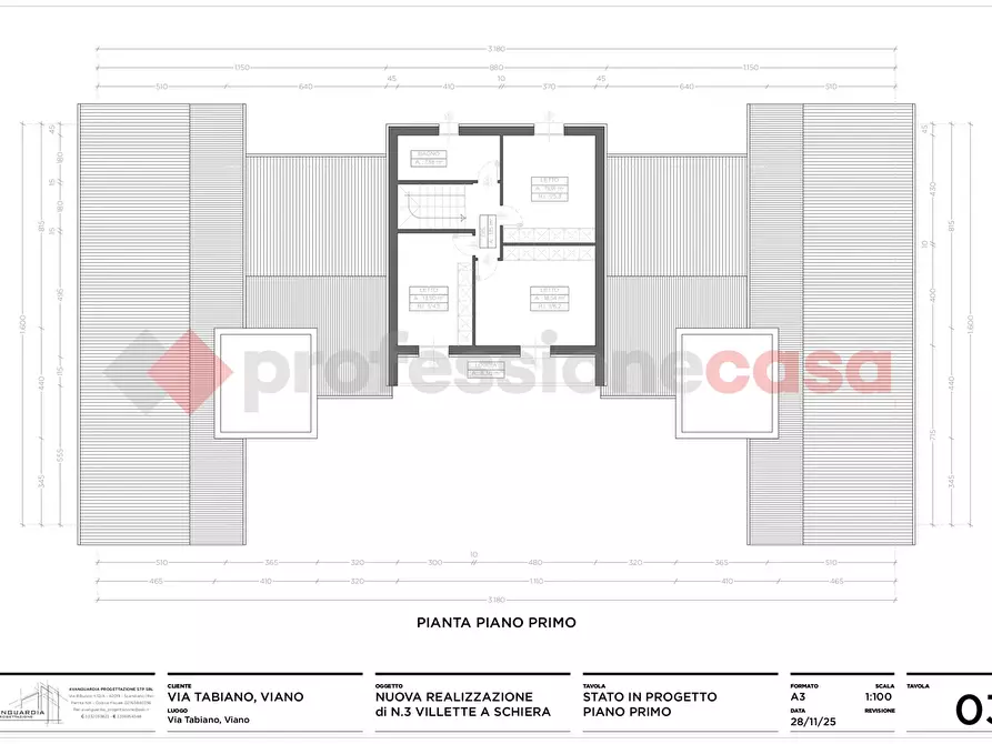 Immagine 9 di Villetta a schiera in vendita  in Via tabiano, 1 a Viano