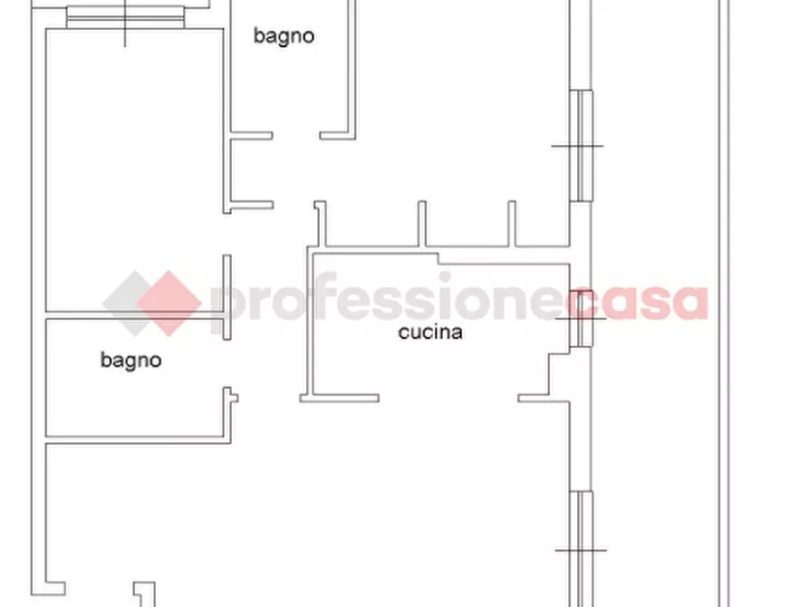 Immagine 37 di Appartamento in vendita  in Viale Francesco Caltagirone a Roma