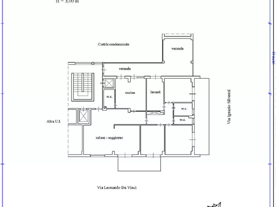 Immagine 42 di Appartamento in vendita  in Via Leonardo da Vinci, 302 a Palermo