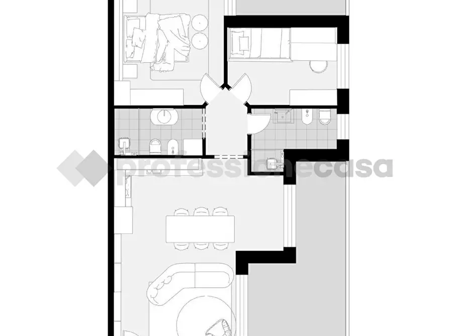 Immagine 47 di Appartamento in vendita  in Via Rotabile San Francesco, snc a Anagni