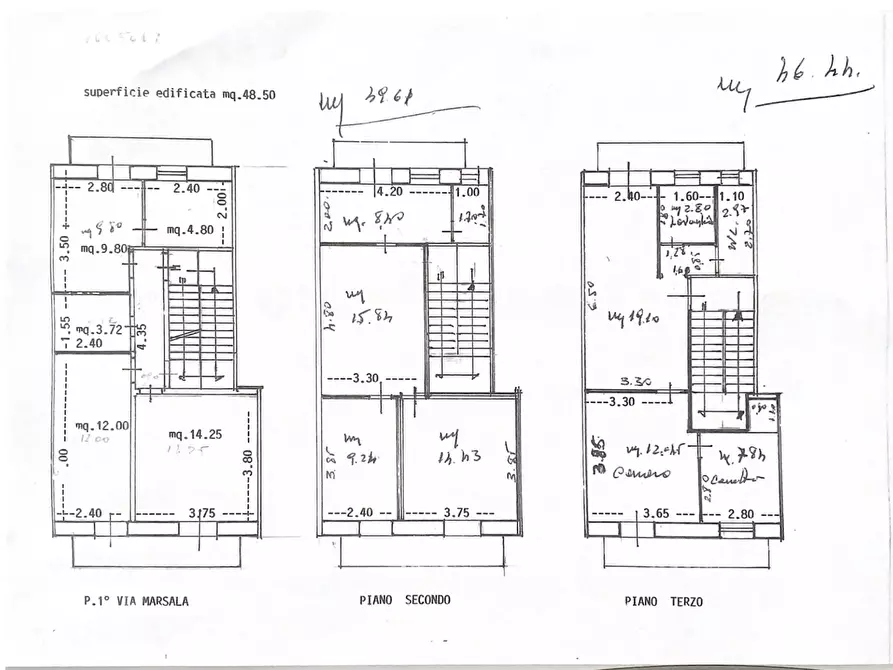 Immagine 22 di Palazzo in vendita  in Via marsala, 16 a Pachino