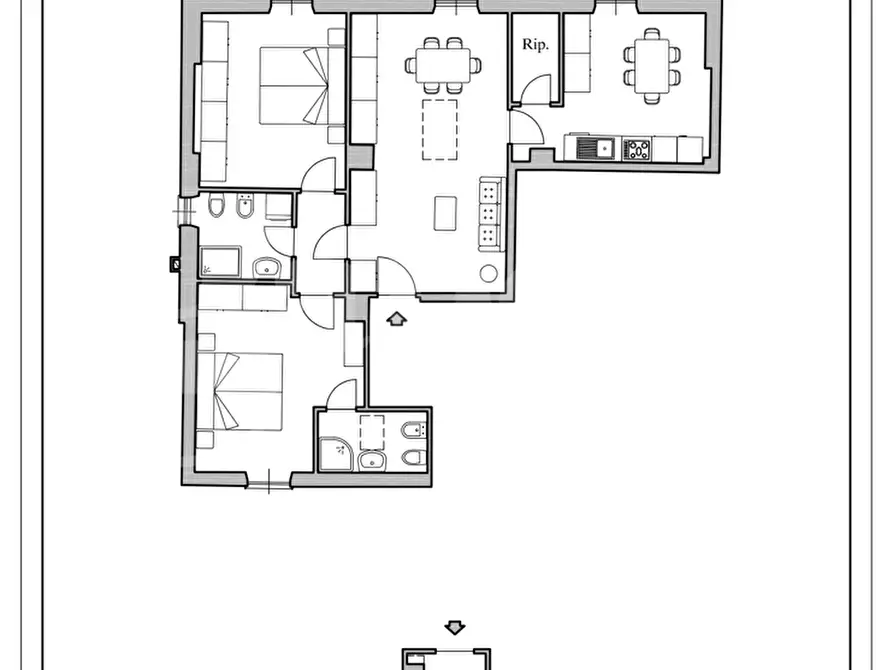 Immagine 19 di Appartamento in vendita  in LocalitÃ  Utra, 20 a Millesimo