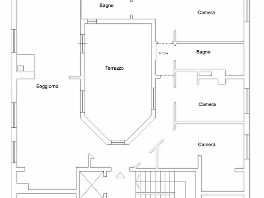 Immagine 23 di Appartamento in vendita  in Via Padre Massaruti, 304 a Roma